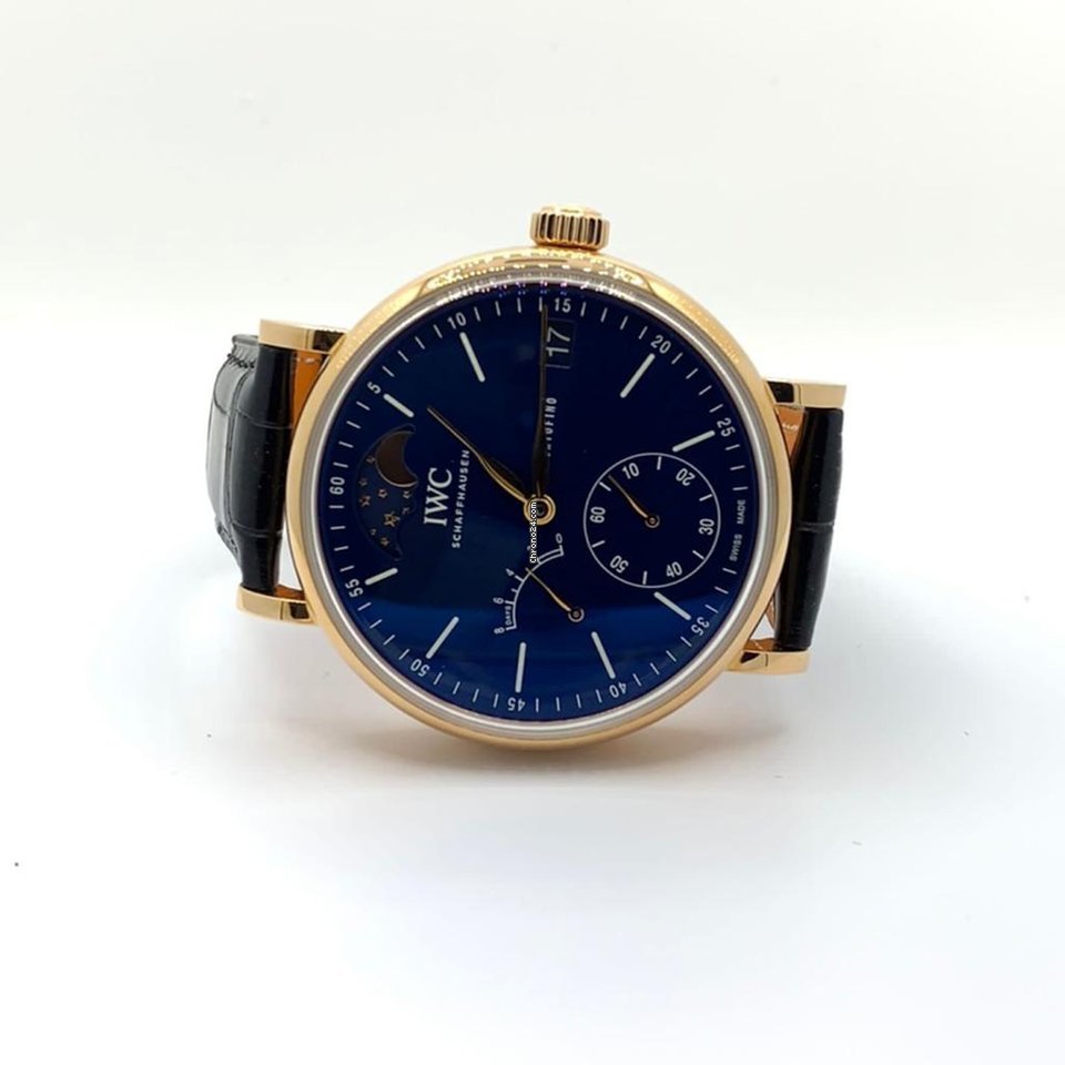IWC Portofino Hand-Wound Mens watch Unisex Manual winding Red gold IW516407 5