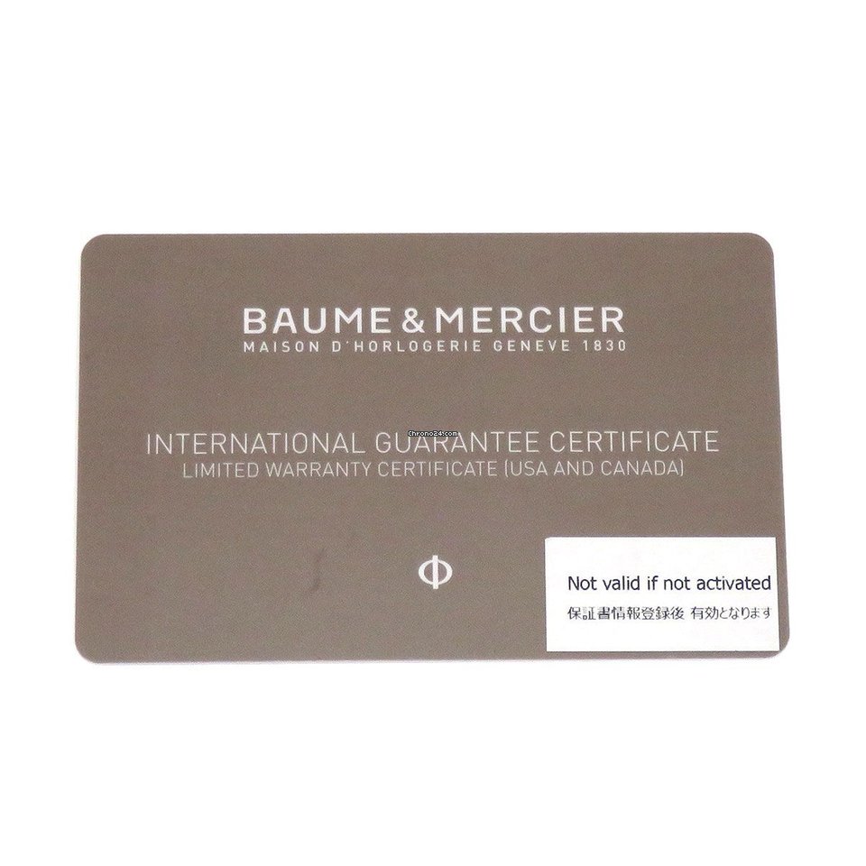 Baume & Mercier Capeland Mens watch Unisex Automatic Steel MOA10063 5