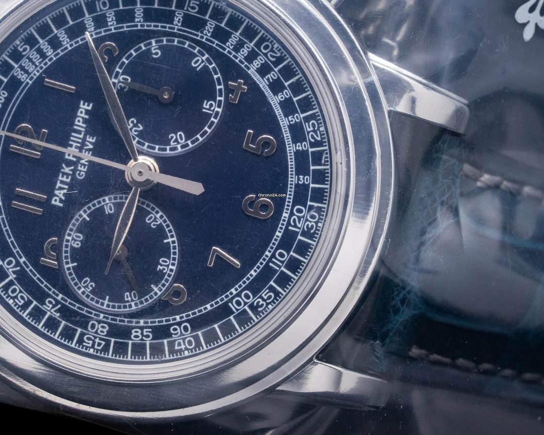 Patek Philippe Chronograph Mens watch Unisex Manual winding Platinum 5070P 5