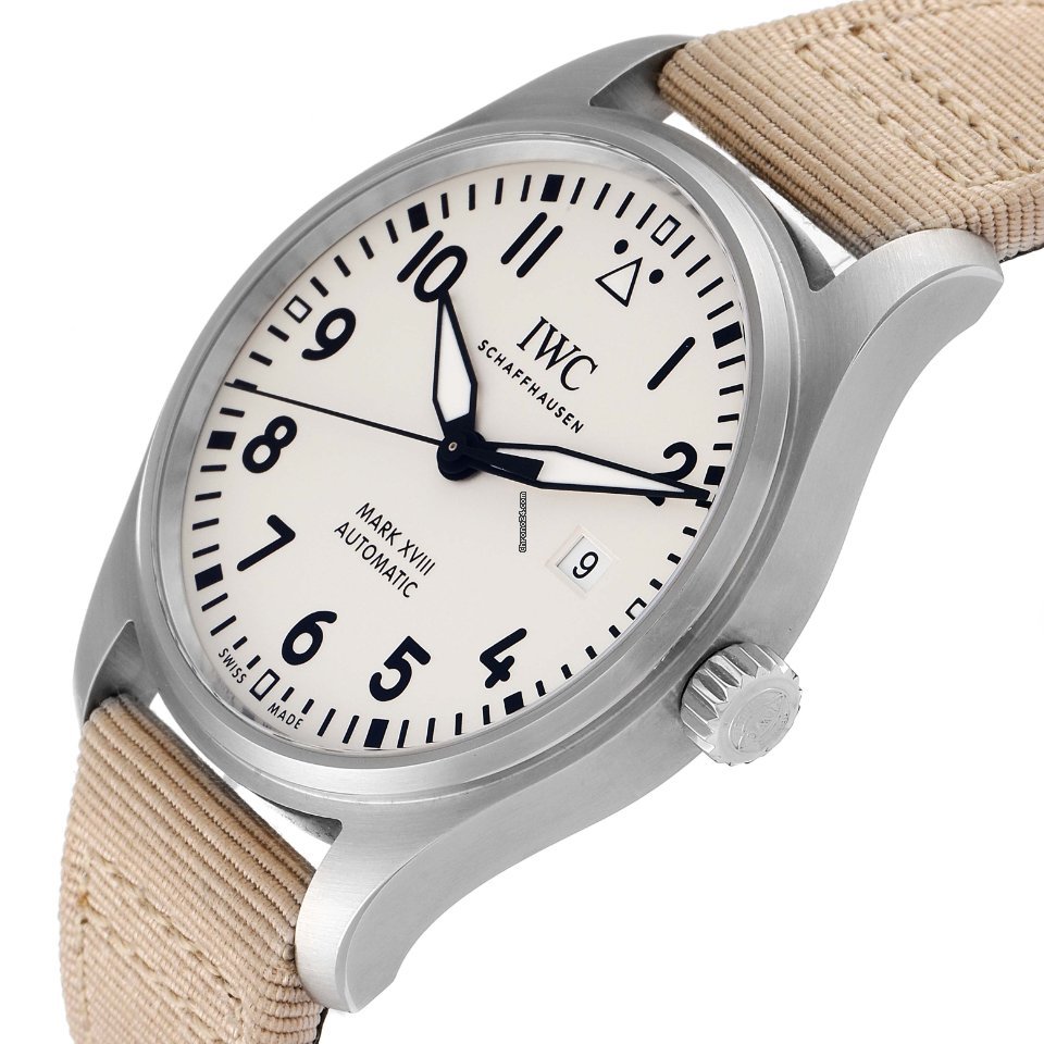 IWC Pilot Mark Mens watch Unisex Automatic Steel IW327017 5
