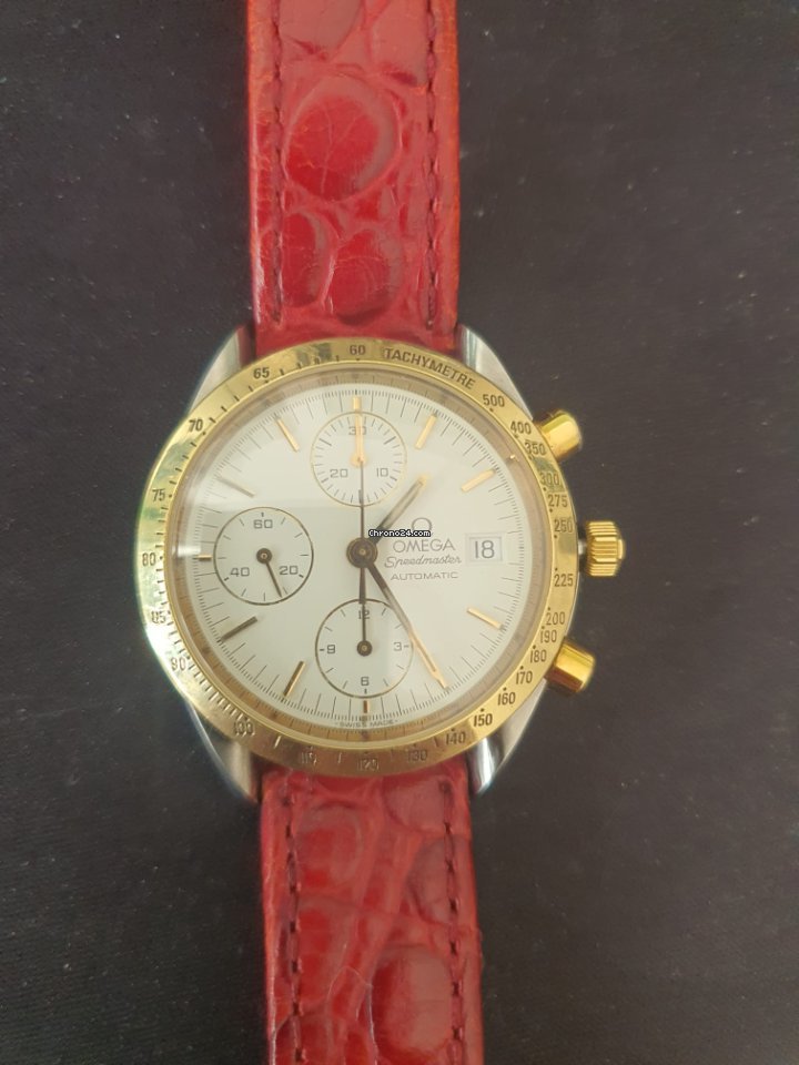 Omega Speedmaster Mens watch Unisex Automatic Gold Steel 1750043 5