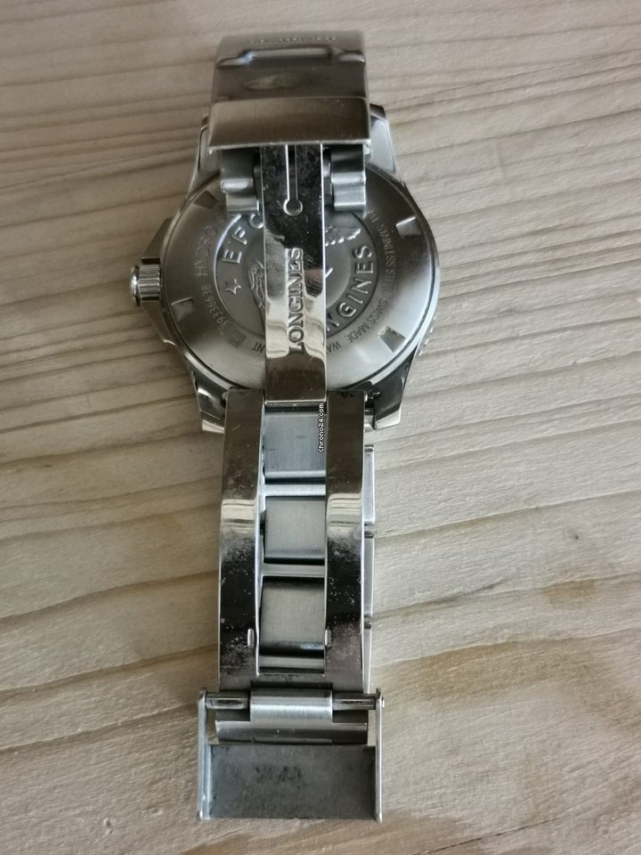 Longines HydroConquest Mens watch Unisex Quartz Steel L3.640.4 5
