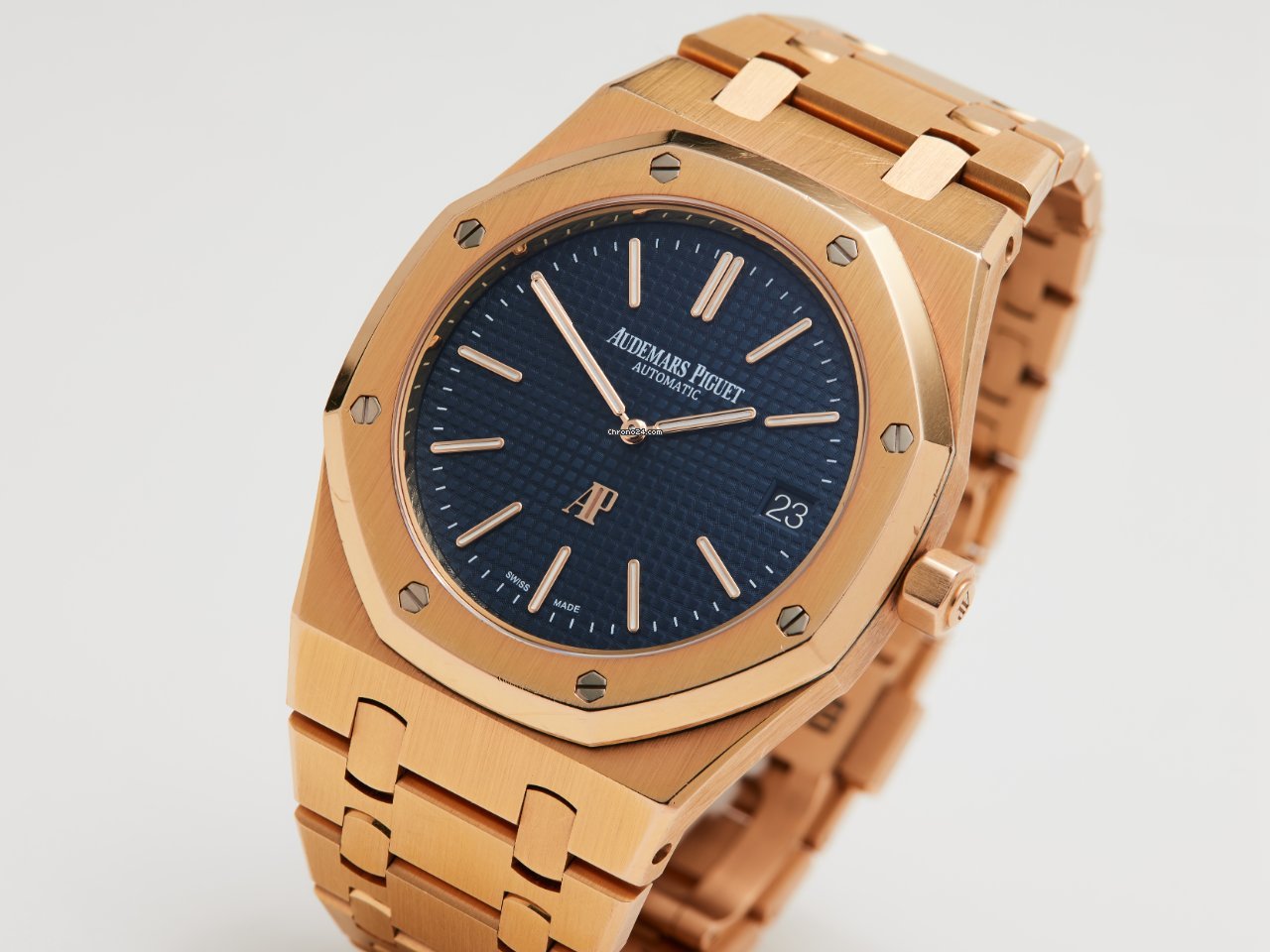 Audemars Piguet Royal Oak Jumbo Mens watch Unisex Automatic Rose gold 15202OR.OO.1240OR.01 5
