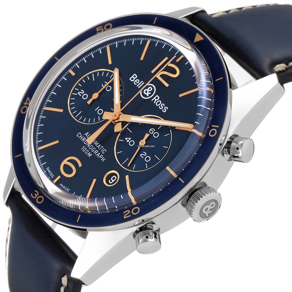 Bell & Ross Vintage Mens watch Unisex Automatic Steel BR12694 5