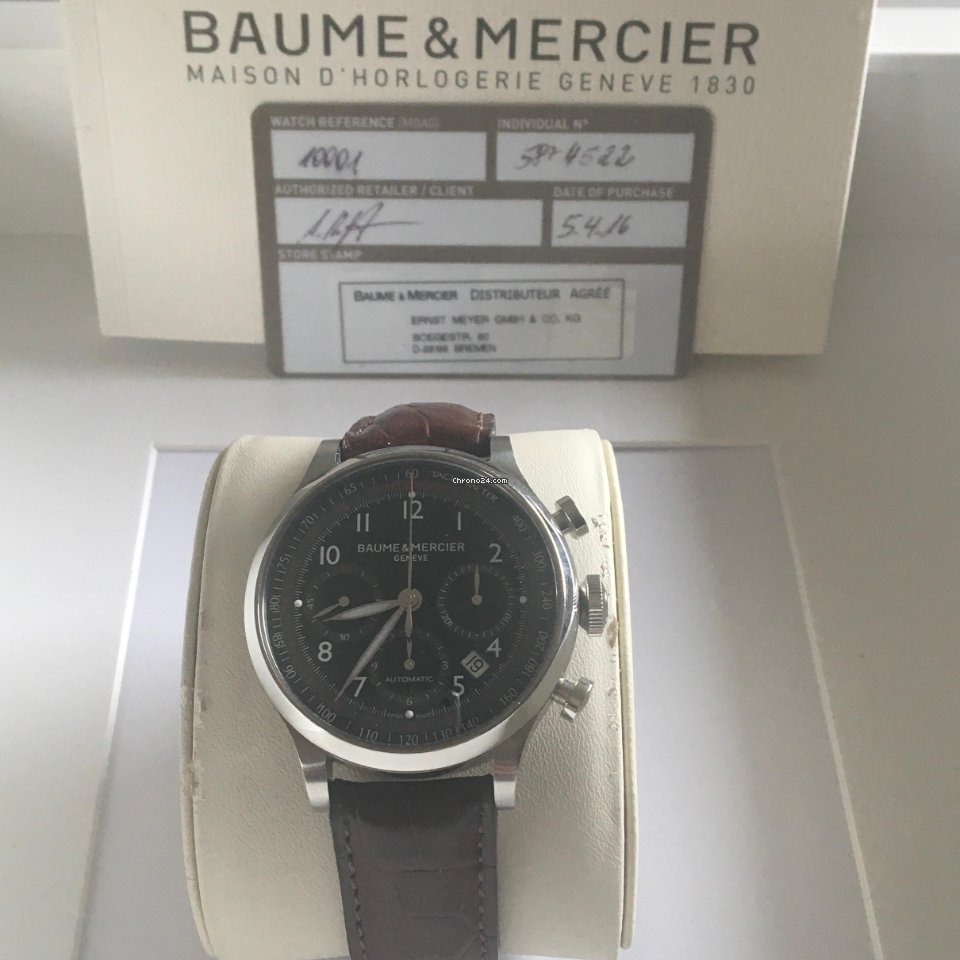 Baume & Mercier Capeland Mens watch Unisex Automatic Steel 10001 5
