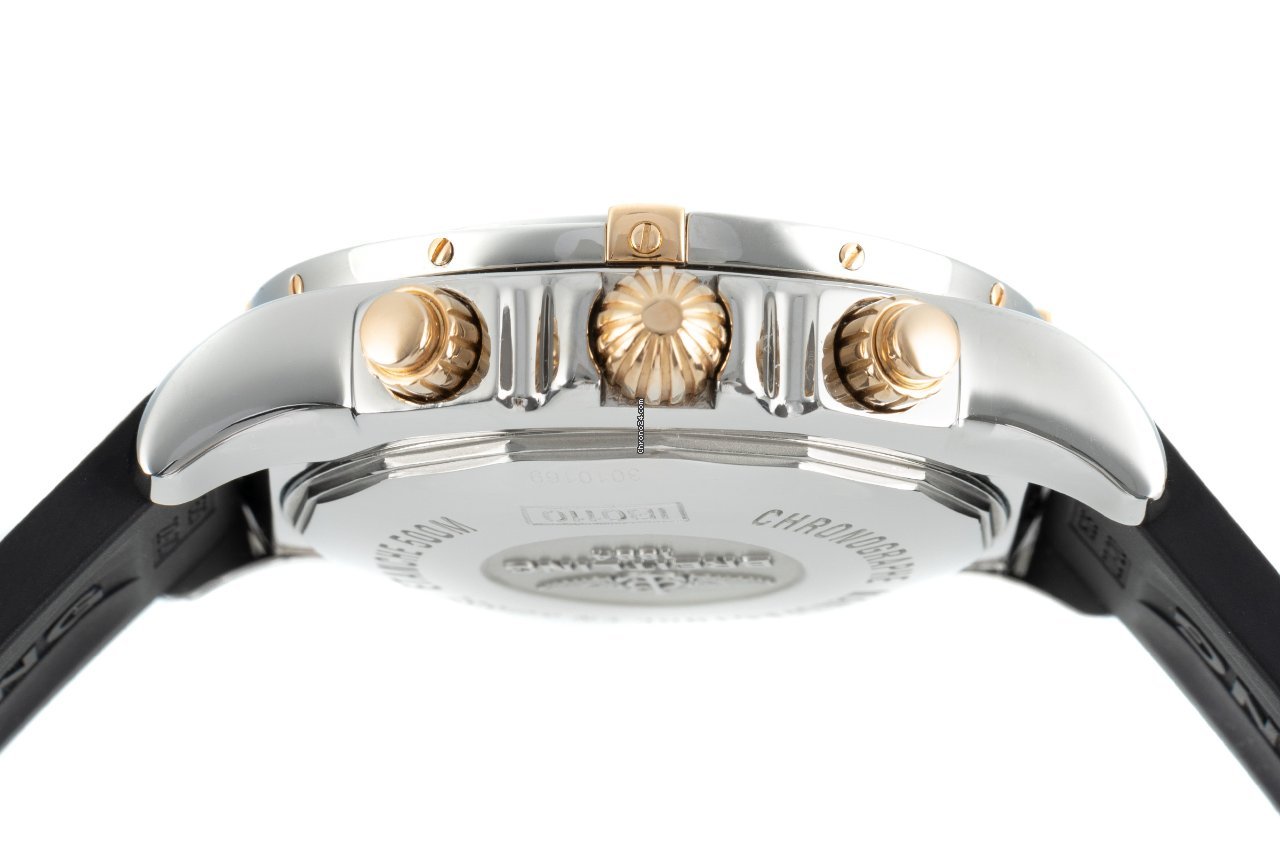 Breitling Chronomat 44 Mens watch Unisex Automatic Gold Steel IB0110 5