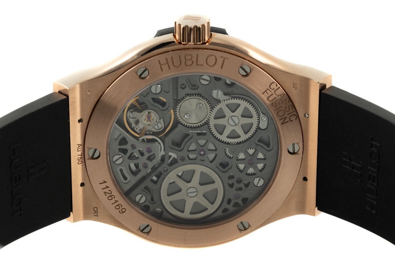Hublot Classic Fusion 45, 42, 38, 33 mm Mens watch Unisex Manual winding Red gold 516.OX.1480.LR 5