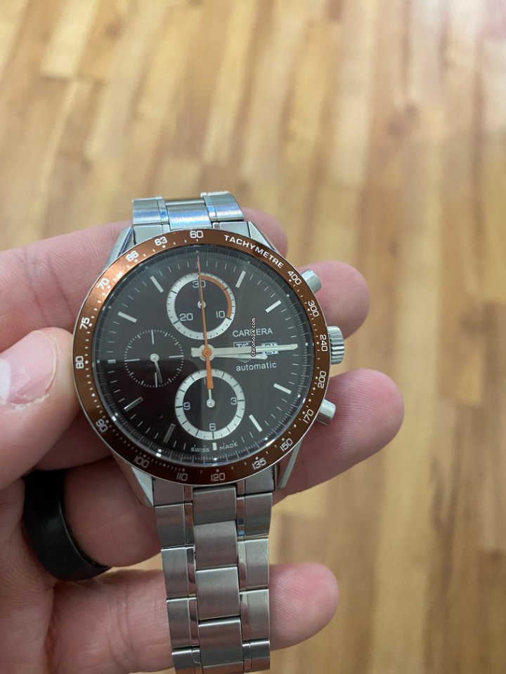 TAG Heuer Carrera Calibre 16 Mens watch Unisex Automatic Steel CV2013-2 5