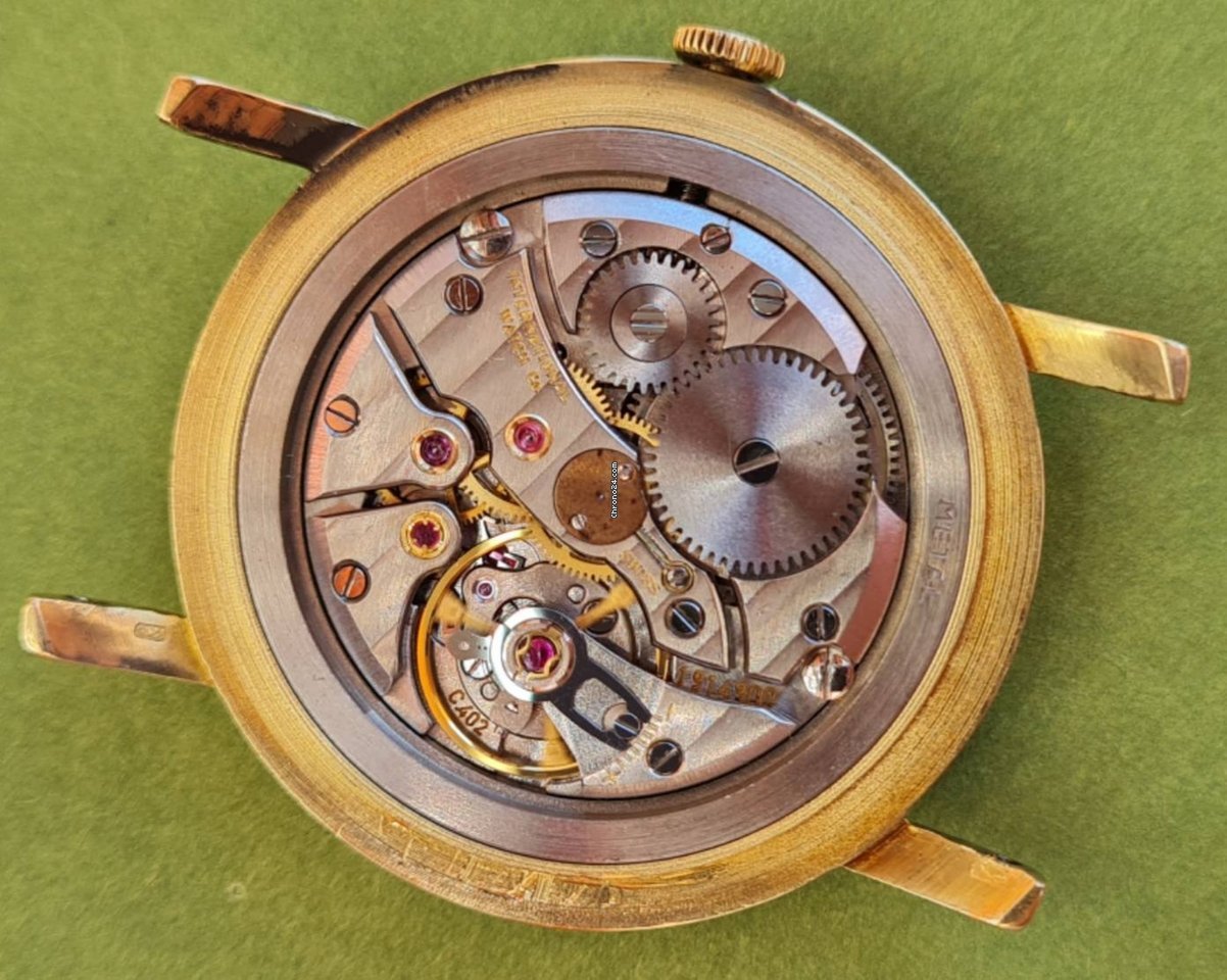 IWC Mens watch Unisex Manual winding Yellow gold Gold 5