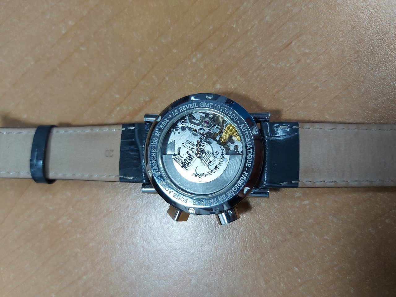 Alain Silberstein Mens watch Unisex Automatic Steel LJP5900 5