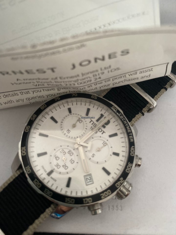 Tissot Quickster Mens watch Unisex Quartz Steel T0954171603700 5