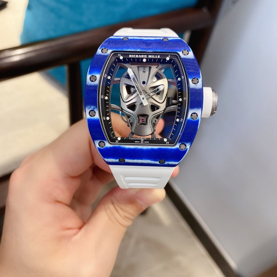 Richard Mille RM 052 Mens watch Unisex Manual winding Ceramic RM 52-01 5