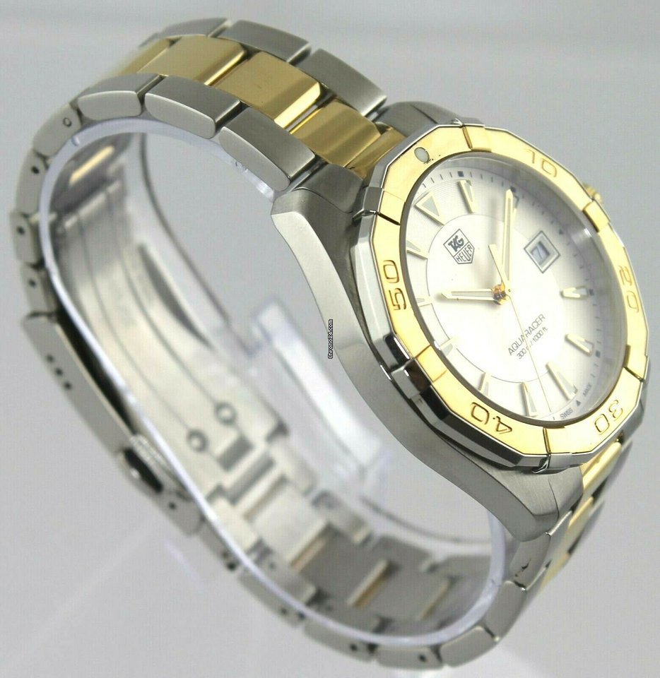TAG Heuer Aquaracer Quartz Gold Steel WAY1120.BB0930 5