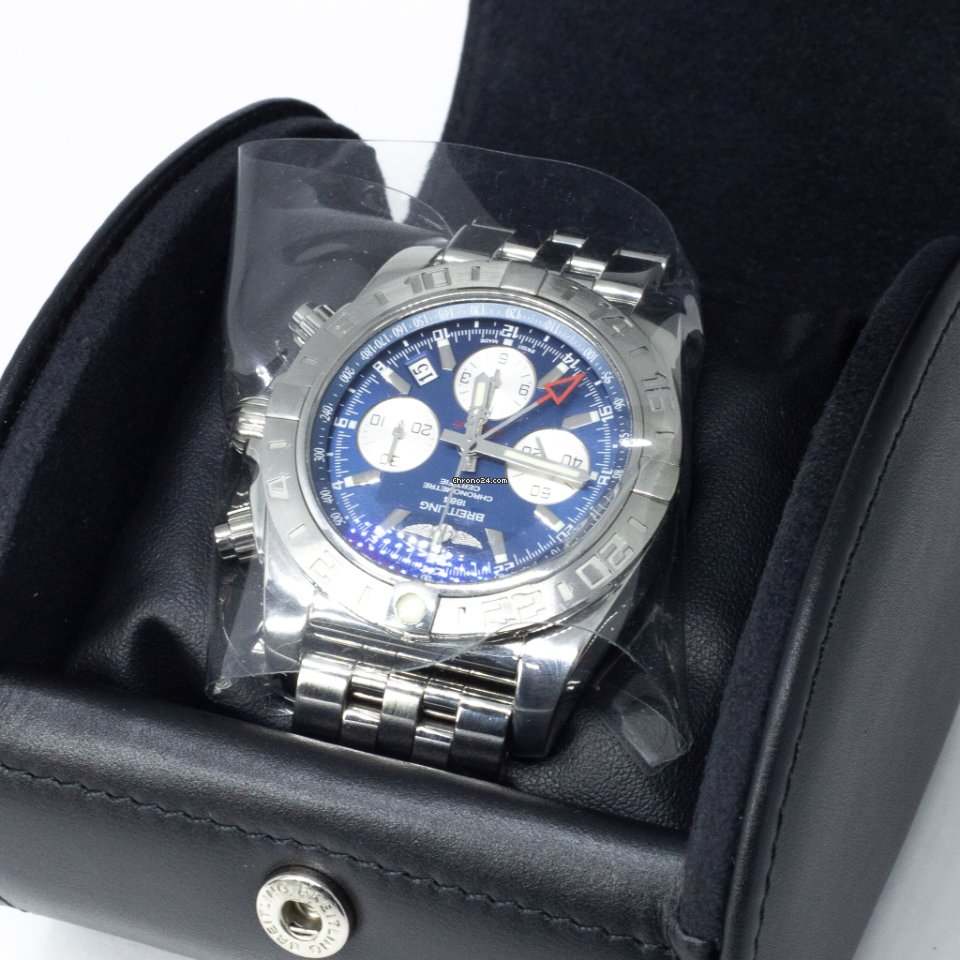 Breitling Chronomat 44 GMT Mens watch Unisex Automatic Steel AB042011 BB56 375A 5