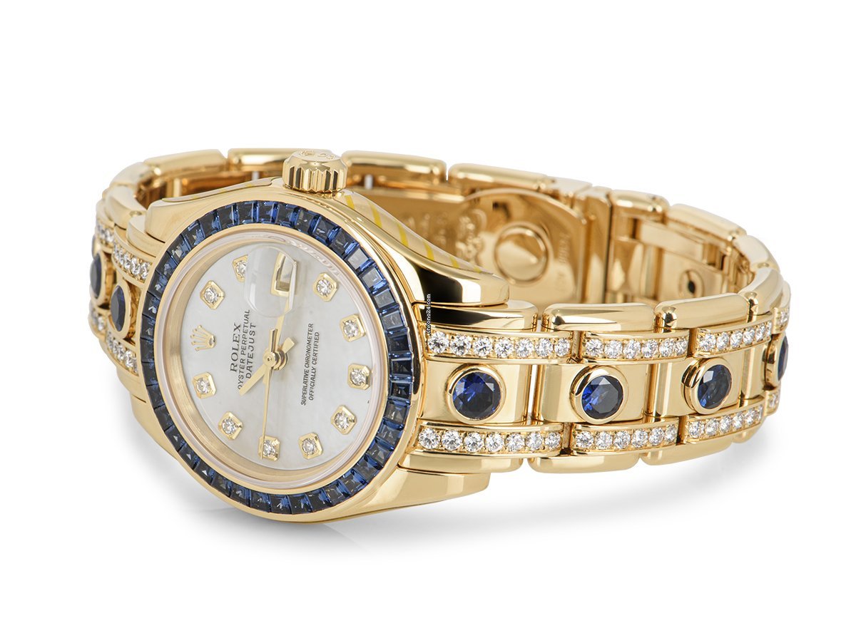Rolex Pearlmaster Womens watch Yellow gold Automatic 80308 5