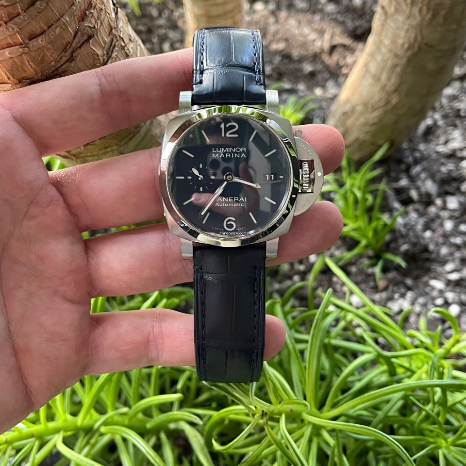 Panerai Luminor Marina 1950 3 Days Automatic Mens watch Unisex Automatic Steel PAM 01393 5