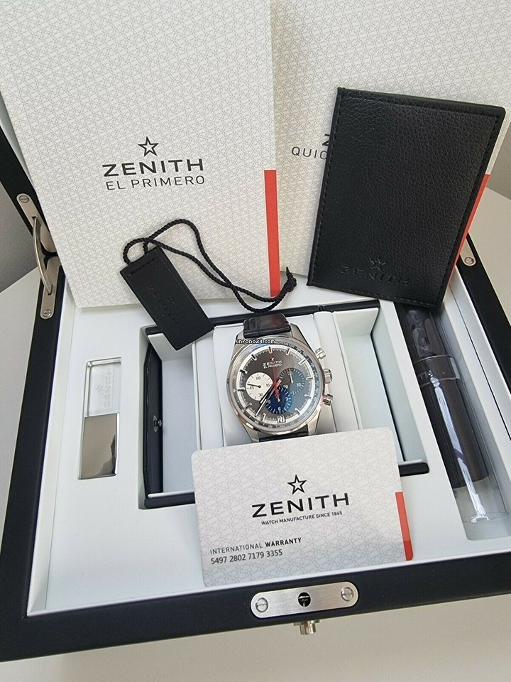 Zenith El Primero 36000 VpH Mens watch Unisex Automatic Steel 03.2040.400 26.C496 5