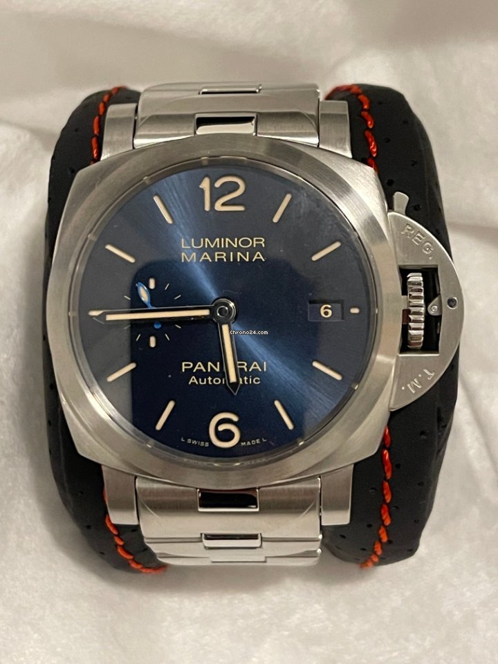 Panerai Luminor Marina Automatic Mens watch Unisex Automatic Steel PAM 01028 5