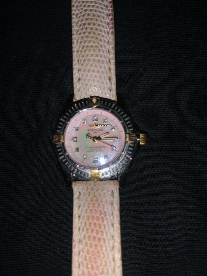 Breitling Callistino Womens watch Quartz Gold Steel B72345 5