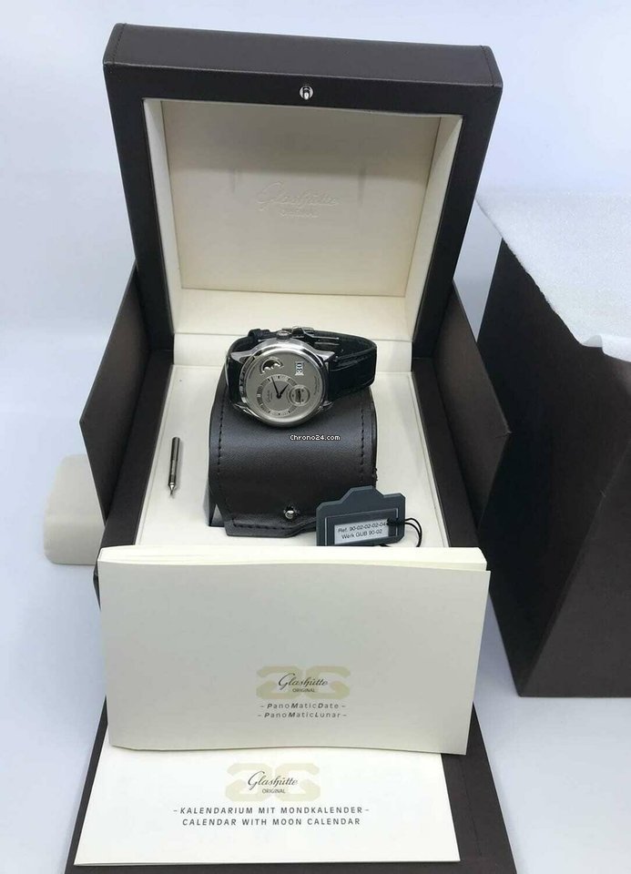 Glashtte Original PanoMaticLunar Mens watch Unisex Automatic Steel 90.02.02.02.04 5