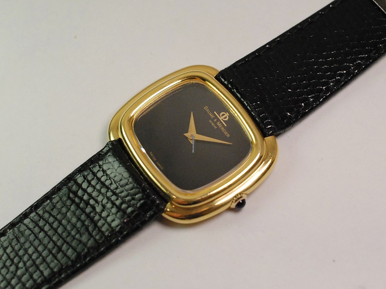Baume & Mercier Mens watch Unisex Manual winding Yellow gold 37091 5