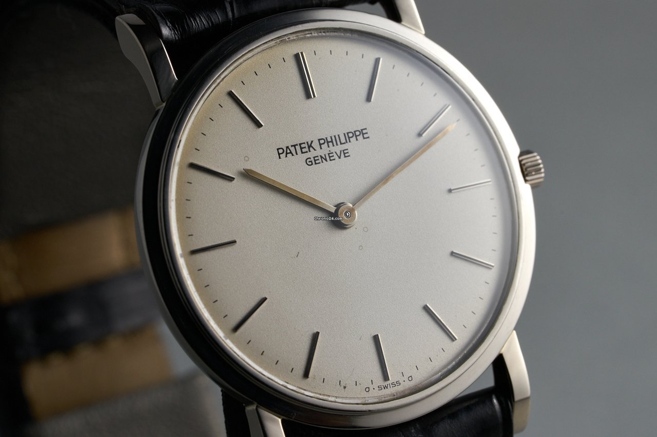 Patek Philippe Calatrava Mens watch Unisex Manual winding White gold 3520G 5