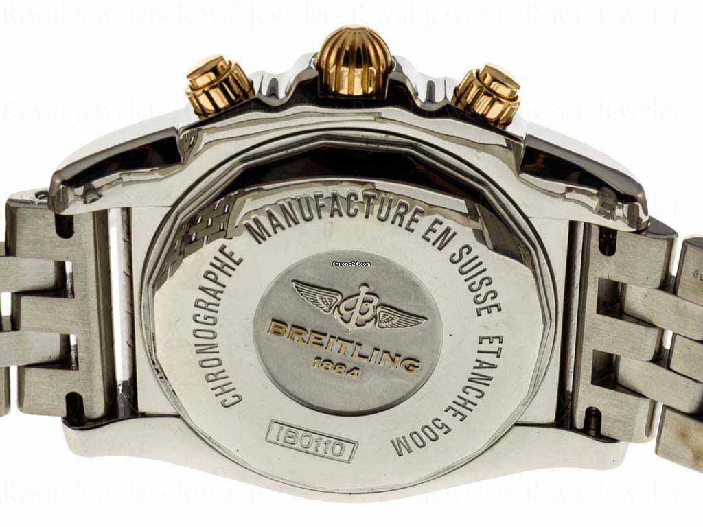 Breitling Chronomat 44 Gold Steel IB011012 A692 5