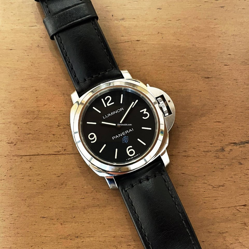 Panerai Luminor Base Logo Mens watch Unisex Manual winding Steel PAM 00774 5