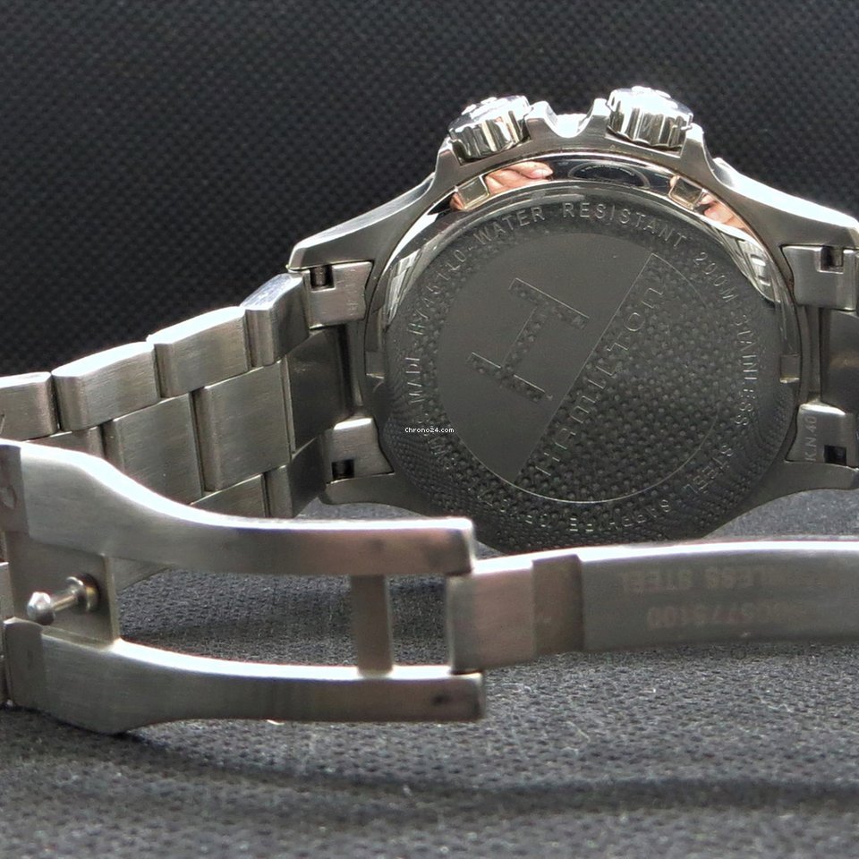 Hamilton Khaki Navy Sub Mens watch Unisex Quartz Steel H74511333 5