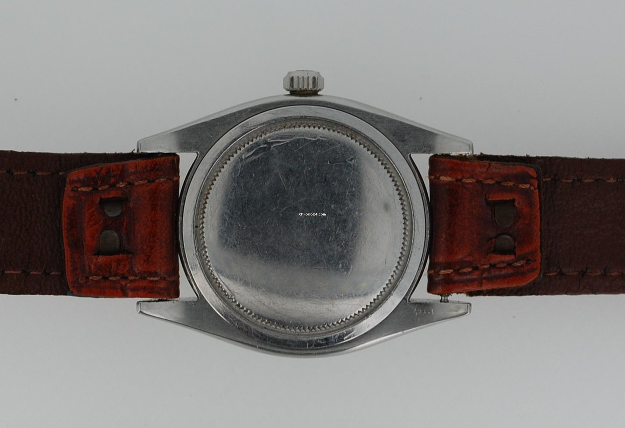 Rolex Oyster Precision Mens watch Unisex Steel Manual winding 6494 5