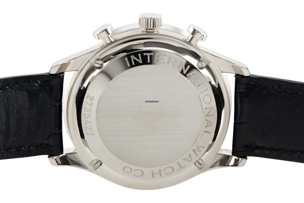 IWC Portuguese Chronograph Mens watch Unisex Automatic White gold 3714 5
