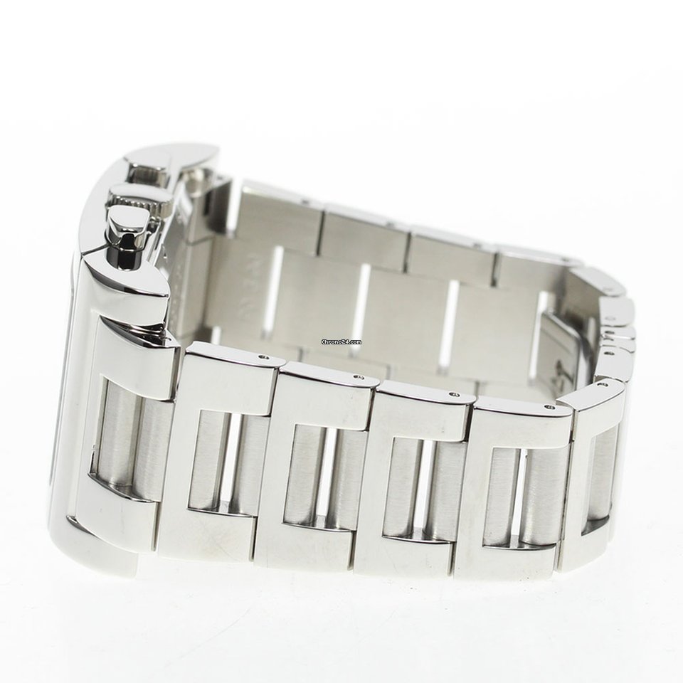 Bulgari Rettangolo Mens watch Unisex Quartz Steel RTC49S 5