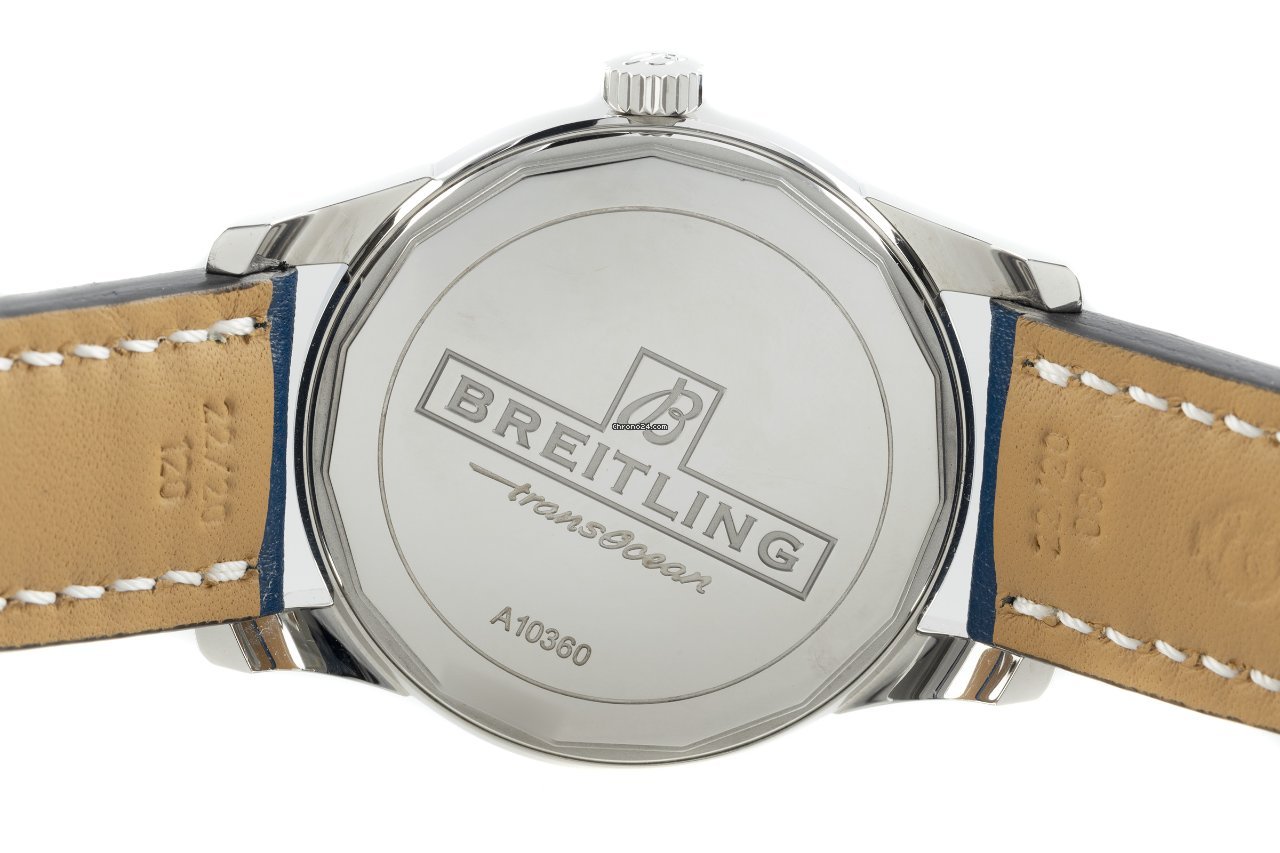 Breitling Transocean Mens watch Unisex Automatic Steel A10360 5