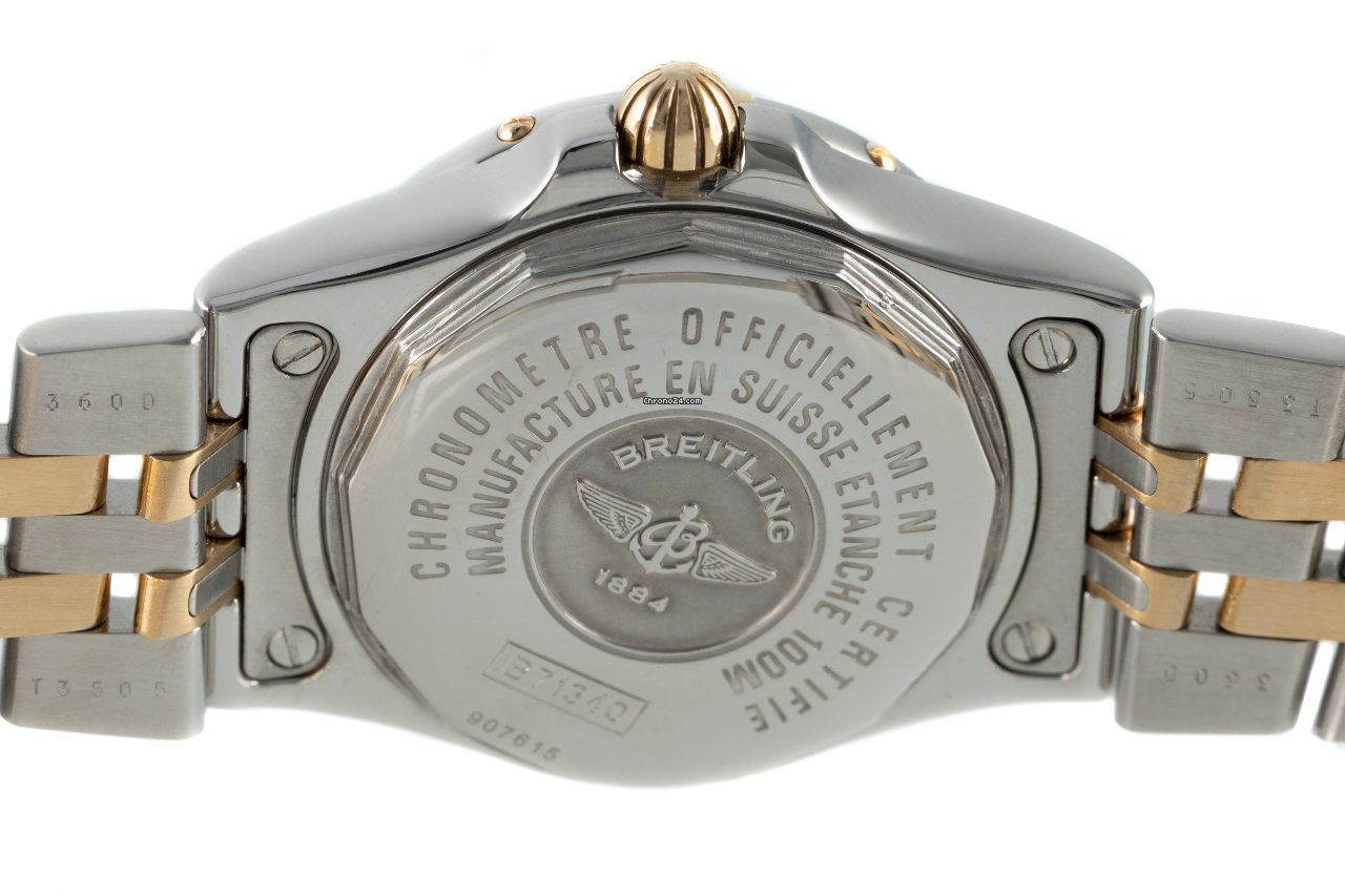 Breitling Starliner Womens watch Quartz Gold Steel B71340 5