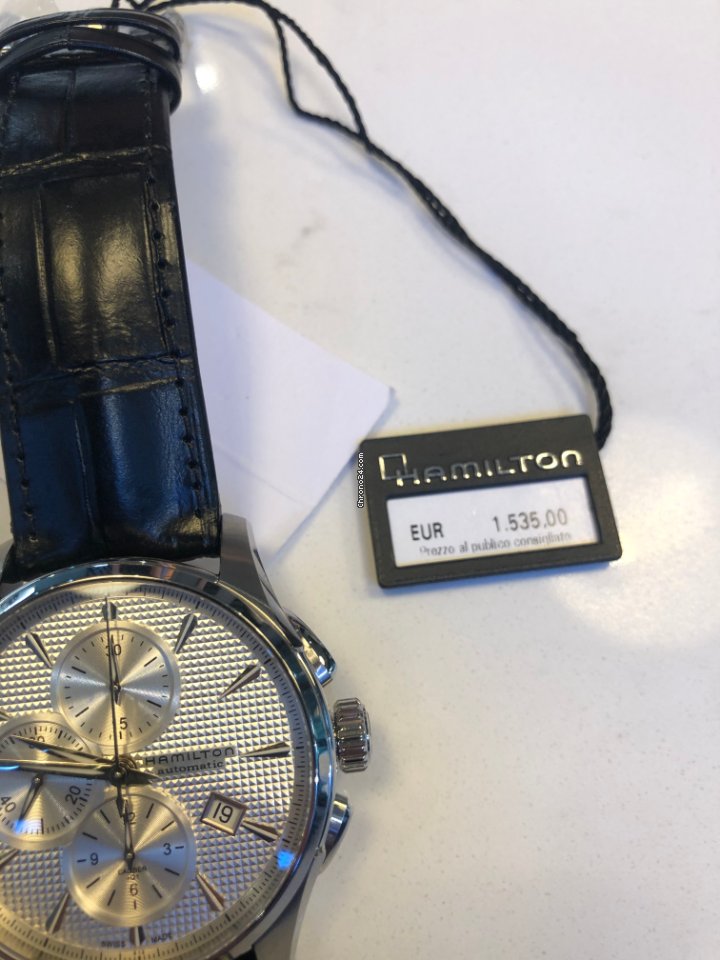 Hamilton Jazzmaster Auto Chrono Mens watch Unisex Automatic Steel H32596751 5