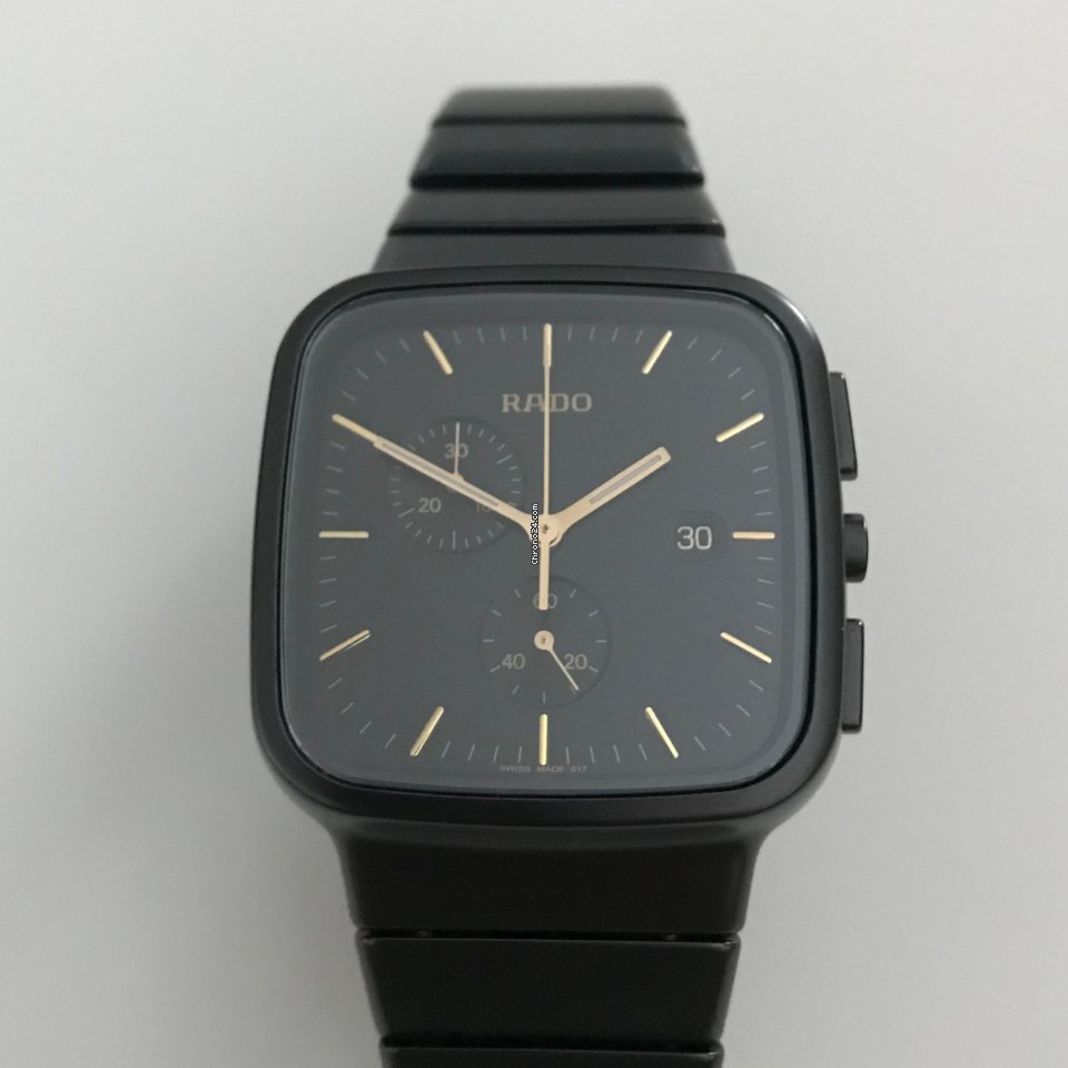 Rado r5.5 Mens watch Unisex Quartz Ceramic R28886172 5
