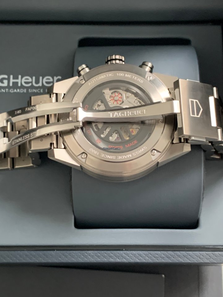 TAG Heuer Carrera Calibre HEUER 01 Mens watch Unisex Automatic Titanium CAR208Z.BF0719 5