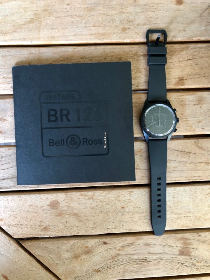 Bell & Ross Vintage Mens watch Unisex Automatic Steel BR 126 5