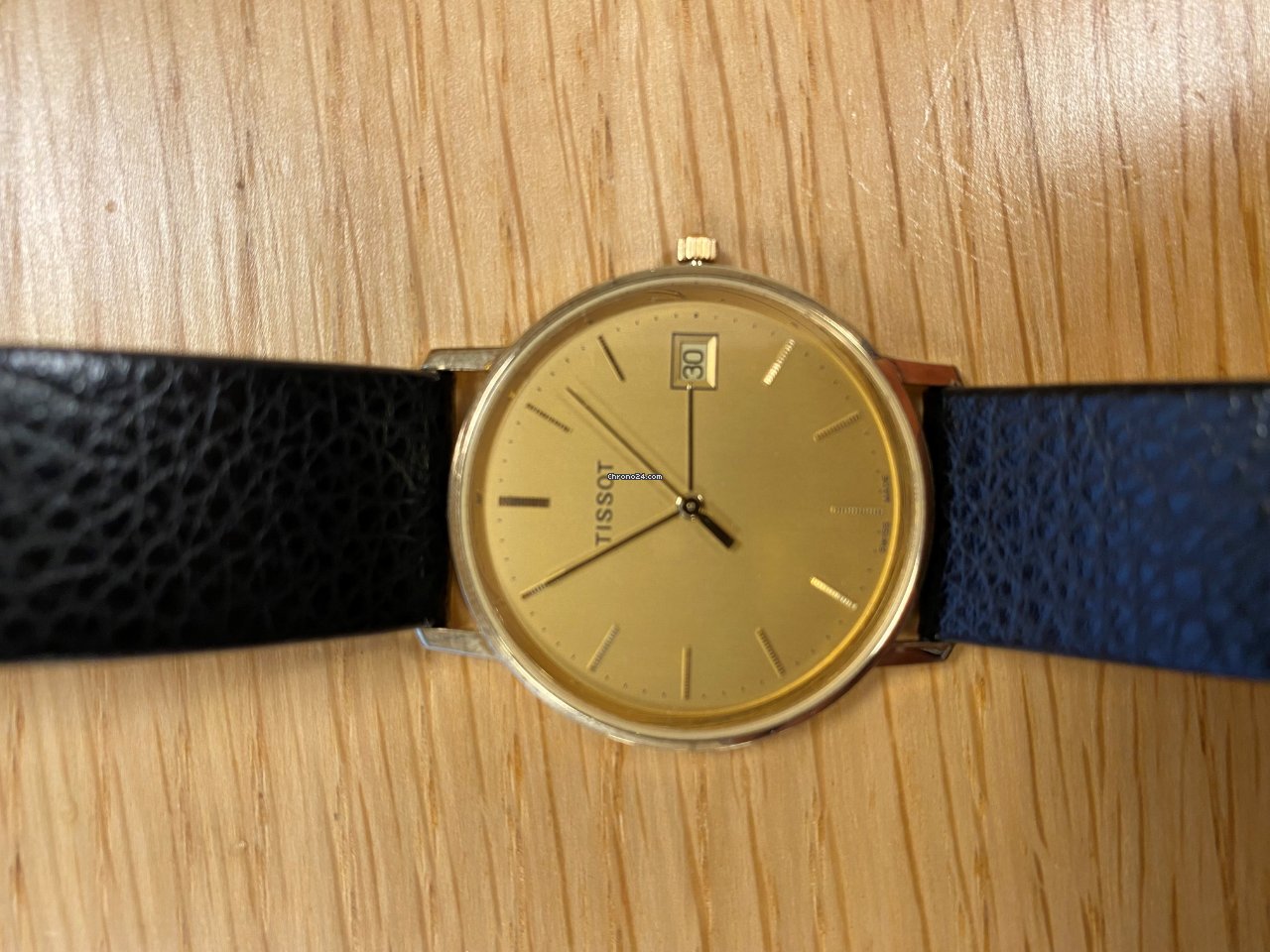 Tissot Mens watch Unisex Quartz Red gold T922.410.76.011.00 5