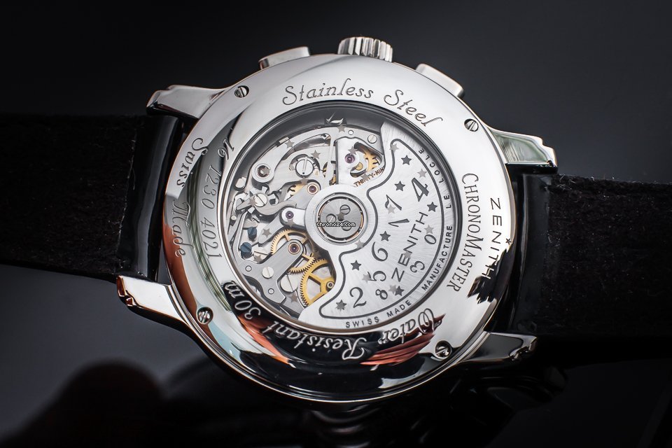 Zenith El Primero Chronomaster Lady Womens watch Automatic Steel 16 1230 4021 5