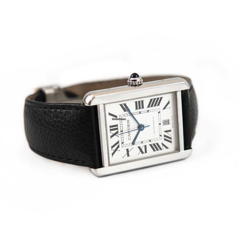 Cartier Tank Solo Mens watch Unisex Automatic Steel WSTA0029 5