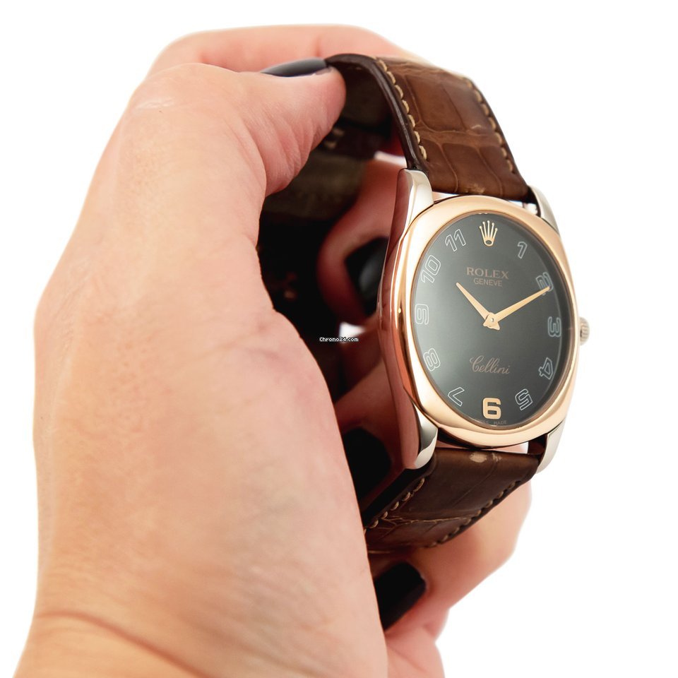Rolex Cellini Danaos Mens watch Unisex Rose gold Manual winding 4233 5