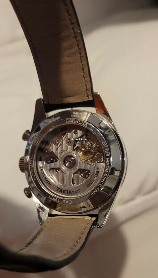 TAG Heuer Carrera Calibre 1887 Mens watch Unisex Automatic Steel CAR2110.FC6266 5