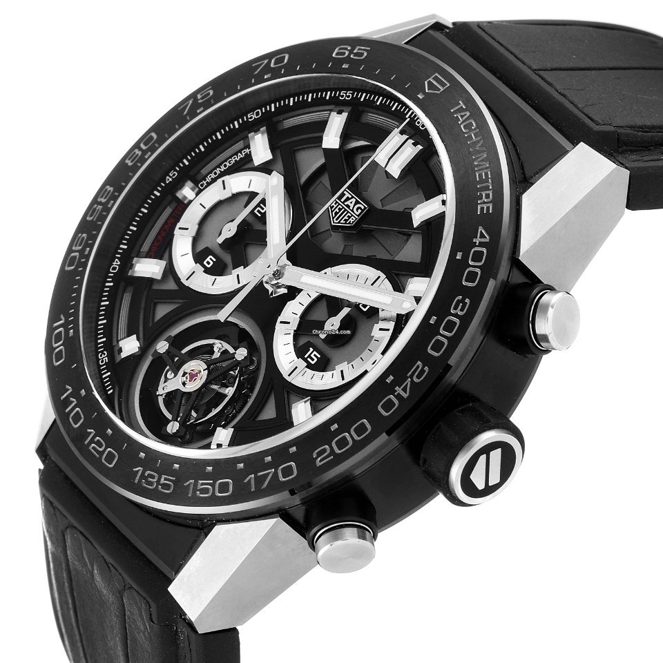 TAG Heuer Carrera Heuer-02T Mens watch Unisex Automatic Titanium CAR5A8Y.FC6377 5