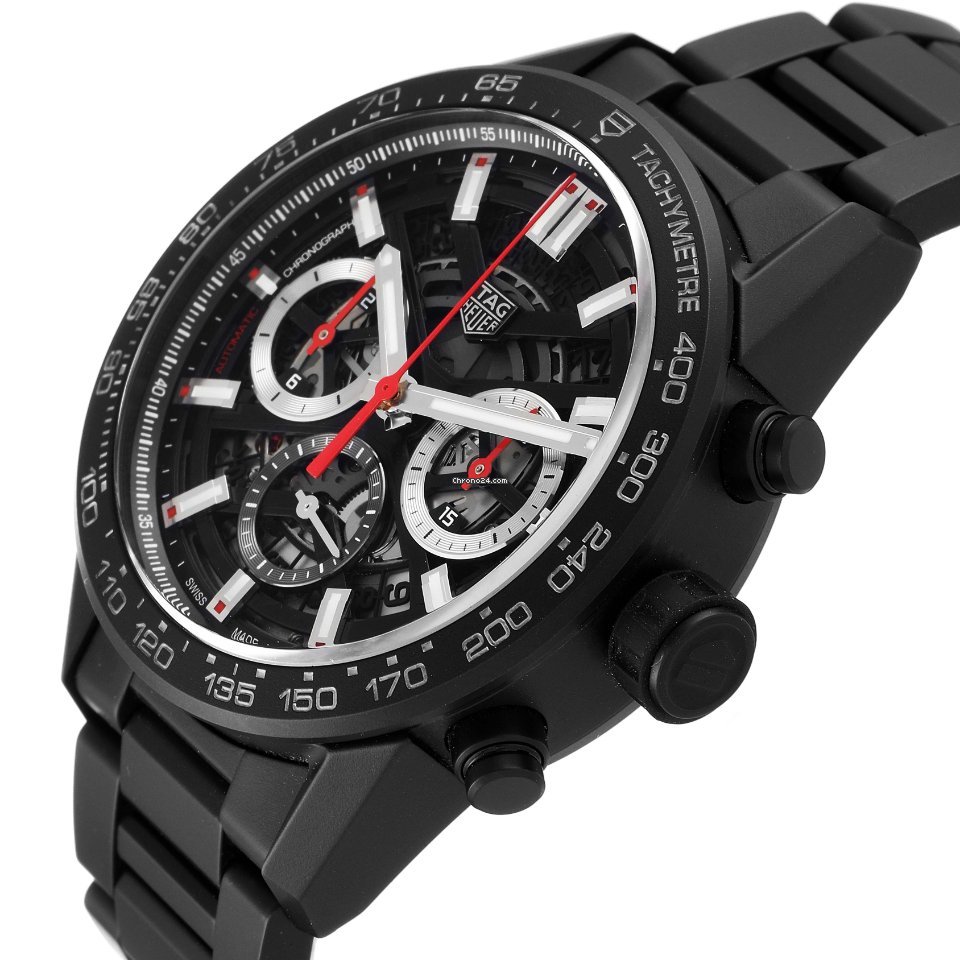 TAG Heuer Carrera Heuer-02T Mens watch Unisex Automatic Ceramic CBG2090.BH0661 5