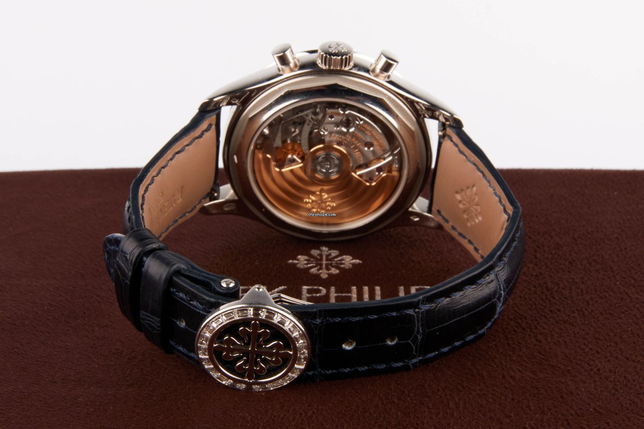 Patek Philippe Annual Calendar Chronograph Mens watch Unisex Automatic Platinum 5961P-001 5