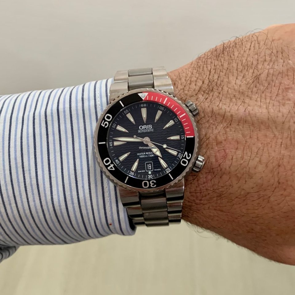 Oris Mens watch Unisex Automatic Titanium 633.7541 5