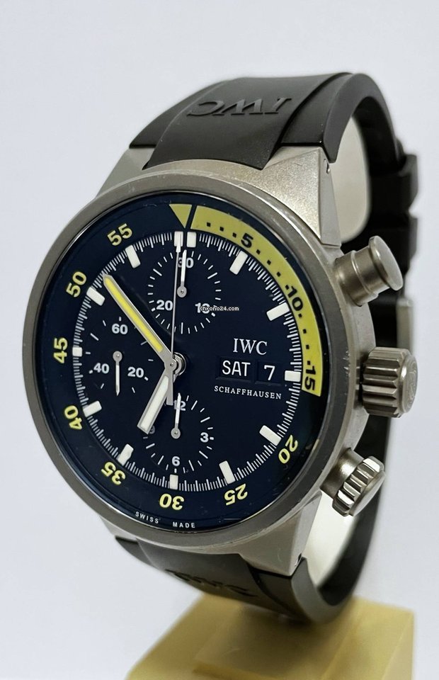IWC Aquatimer Chronograph Mens watch Unisex Automatic Titanium IW3719 5
