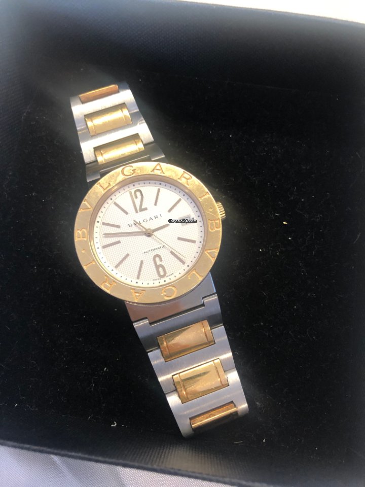Bulgari Bulgari Mens watch Unisex Automatic Gold Steel BB38SG 5