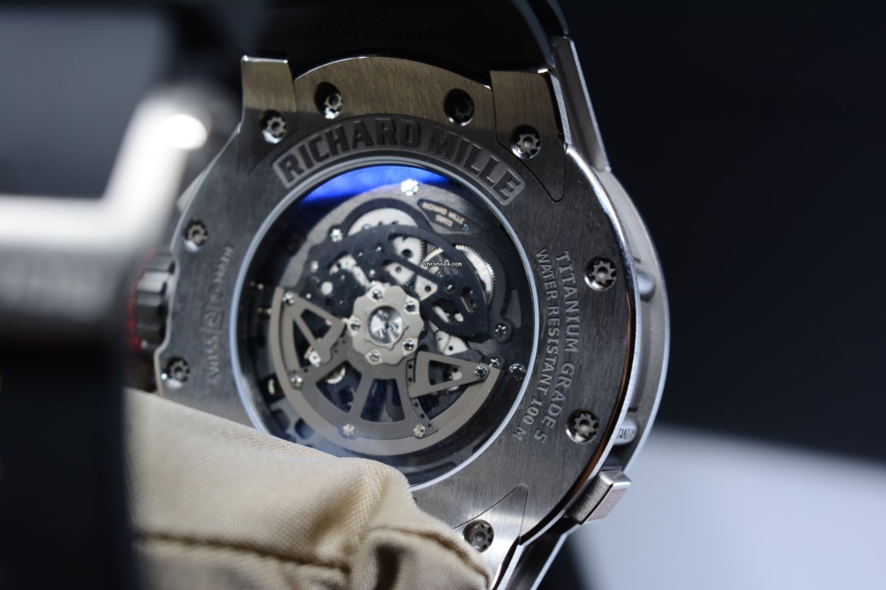 Richard Mille Mens watch Unisex Automatic Titanium RM 60-01 5